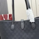 Gucci Unisex Jackie Medium Tote Bag-Black 867015FAFV4