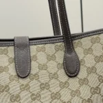 Gucci Unisex Jackie Medium Tote Bag-Dark Brown ‎867015FAFV2