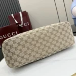 Gucci Unisex Jackie Medium Tote Bag-Dark Brown ‎867015FAFV2