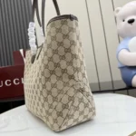 Gucci Unisex Jackie Medium Tote Bag-Dark Brown ‎867015FAFV2