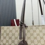 Gucci Unisex Londra Large Tote Bag-Dark Brown ‎875056FAF8N