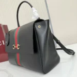 Gucci Unisex Paparazzo Large Top Handle Bag-Black 875019AAGIQ
