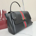 Gucci Unisex Paparazzo Large Top Handle Bag-Black 875019AAGIQ
