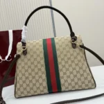 Gucci Unisex Paparazzo Large Top Handle Bag-Dark Brown 875019FAFV9