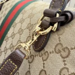 Gucci Unisex Paparazzo Large Top Handle Bag-Dark Brown 875019FAFV9