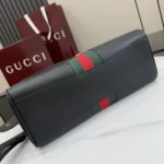 Gucci Unisex Paparazzo Medium Top Handle Bag-Black 875018AAGIQ