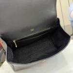 Gucci Unisex Paparazzo Medium Top Handle Bag-Black 875018AAGIQ