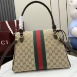 Gucci Unisex Paparazzo Medium Top Handle Bag-Dark Brown ‎875018FAFV9