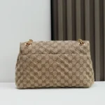 Gucci Women GG Marmont Medium Shoulder Bag-Dark Brown 850676FAF05