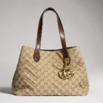 Gucci Women GG Marmont Medium Tote Bag-Brown 855279FAF05