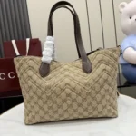 Gucci Women GG Marmont Medium Tote Bag-Brown 855279FAF05