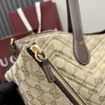 Gucci Women GG Marmont Medium Tote Bag-Brown 855279FAF05