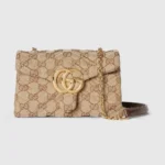Gucci Women GG Marmont Mini Shoulder Bag-Dark Brown 867360FAF05