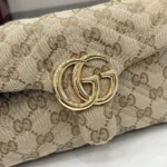 Gucci Women GG Marmont Mini Shoulder Bag-Dark Brown 867360FAF05