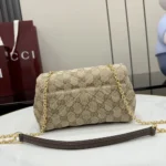 Gucci Women GG Marmont Mini Shoulder Bag-Dark Brown 867360FAF05