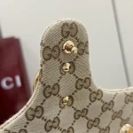 Gucci Women GG Marmont Small Shoulder Bag-Dark Brown 855371FAF05