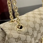 Gucci Women GG Marmont Small Shoulder Bag-Dark Brown 855371FAF05