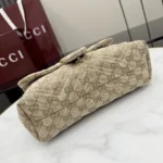Gucci Women GG Marmont Small Shoulder Bag-Dark Brown 855371FAF05