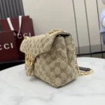 Gucci Women GG Marmont Small Shoulder Bag-Dark Brown 855371FAF05