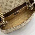 Gucci Women GG Marmont Small Shoulder Bag-Dark Brown 855371FAF05