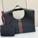 Gucci Women Giglio Large Tote Bag-Black 853971FAFWA