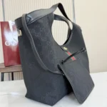 Gucci Women Giglio Large Tote Bag-Black 853971FAFWA