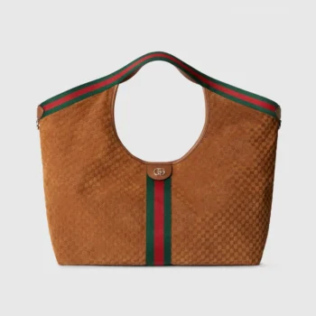 Gucci Women Giglio Large Tote Bag-Brown 853971CAAB8