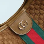 Gucci Women Giglio Large Tote Bag-Brown 853971CAAB8 - Image 11