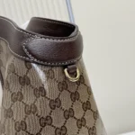 Gucci Women Giglio Large Tote Bag-Dark Brown 853971FAF1L