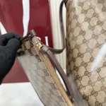 Gucci Women Giglio Large Tote Bag-Dark Brown 853971FAF1L