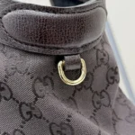 Gucci Women Giglio Large Tote Bag-Dark Brown 853971FAF3Y