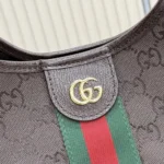 Gucci Women Giglio Large Tote Bag-Dark Brown 853971FAF3Y