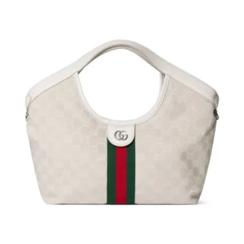 Gucci Women Giglio Large Tote Bag-White 853971FAF9O