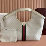 Gucci Women Giglio Large Tote Bag-White 853971FAF9O
