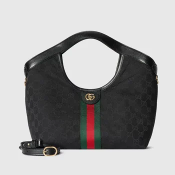 Gucci Women Giglio Small Tote Bag-Black 860845FAFWA
