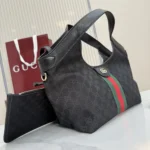 Gucci Women Giglio Small Tote Bag-Black 860845FAFWA