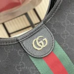 Gucci Women Giglio Small Tote Bag-Black 860845FAFWA