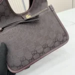 Gucci Women Giglio Small Tote Bag-Dark Brown 860845FAF3Y