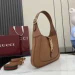 Gucci Women Jackie 1961 Medium Bag-Brown 810232AAD5V