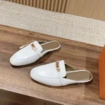 Hermes Women Oz Mule in Calfskin-White H221256Z