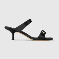 Louis Vuitton LV Women 6AM Mule-Black 1AK4SF