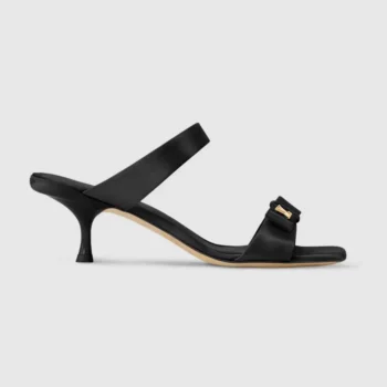 Louis Vuitton LV Women 6AM Mule-Black 1AK4SF