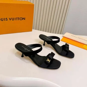 Louis Vuitton LV Women 6AM Mule-Black 1AK4SF