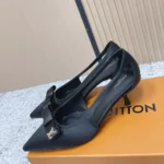 Louis Vuitton LV Women 6AM Pump-Black 1AK2KB