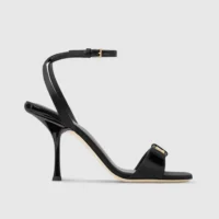 Louis Vuitton LV Women 6AM Sandal-Black 1AK4VZ