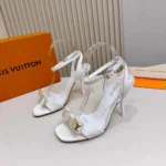 Louis Vuitton LV Women 6AM Sandal-White 1AK4V3