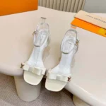 Louis Vuitton LV Women 6AM Sandal-White 1AK4V3