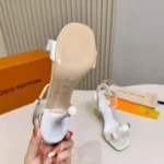 Louis Vuitton LV Women 6AM Sandal-White 1AK4V3