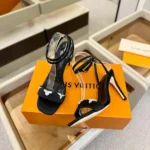 Louis Vuitton LV Women Gala Sandal-Black 1AIUVJ