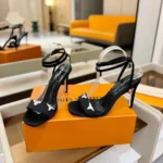 Louis Vuitton LV Women Gala Sandal-Black 1AIUVJ